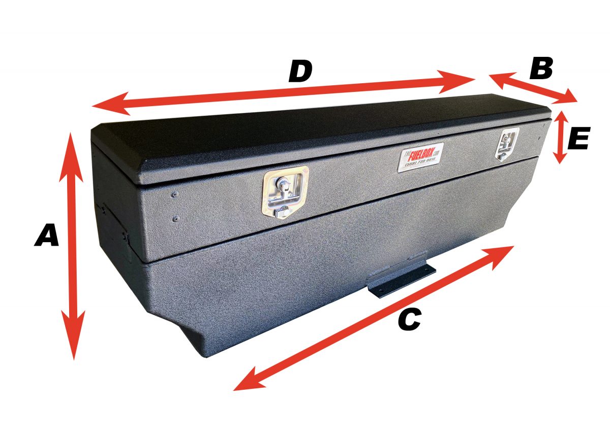 FTC30 - 28 GAL - The Fuelbox - Auxiliary Fuel Tanks and Toolboxes for Trucks